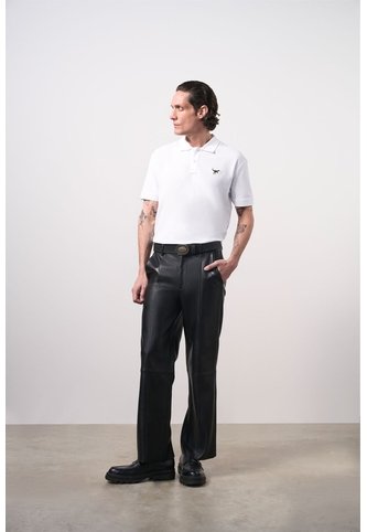Pantalón En Cuero Para Hombre Pantalón En Cuero Para Hombre Negro 30 VÉLEZ Vélez
