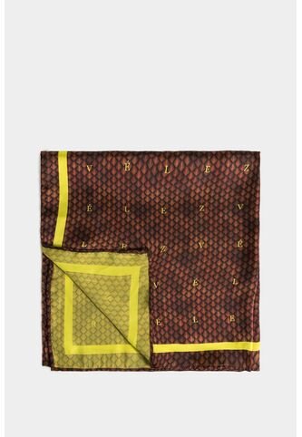 Pañuelo Kala Para Mujer Estampado Cuadrado Pañuelo Kala Para Mujer Estampado Cuadrado Cafe VÉLEZ Vélez