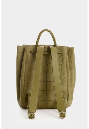 Morral En Gamuza Para Mujer Bruma Morral En Gamuza Para Mujer Bruma Verde Oliva VÉLEZ