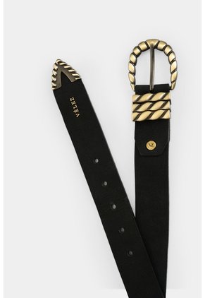 Cinturón Unifaz En Cuero Para Mujer Tikal Cinturón Unifaz En Cuero Para Mujer Tikal Negro L VÉLEZ