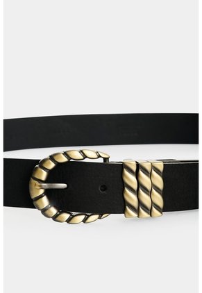 Cinturón Unifaz En Cuero Para Mujer Tikal Cinturón Unifaz En Cuero Para Mujer Tikal Negro L VÉLEZ