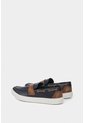 Mocasines Deportivos De Cuero Para Hombre Vintage Mocasines Deportivos De Cuero Para Hombre Vintage Azul 42 VÉLEZ de Vélez