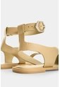 Sandalia Plana En Cuero Con Taches Para Mujer Soren 2.0 Sandalia Plana En Cuero Con Taches Para Mujer Soren 2.0 Crema 38 VÉLEZ de Vélez