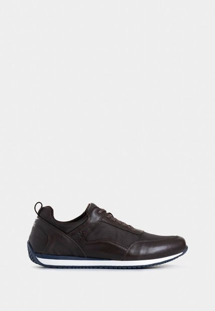 Tenis Engeil 3 De Cuero Para Hombre Detalle Textil Tenis Engeil 3 De Cuero Para Hombre Detalle Textil Cafe 38 Vélez