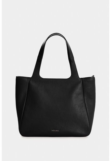 Shopping De Cuero Para Mujer Ailana Shopping De Cuero Para Mujer Ailana Negro VÉLEZ