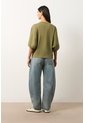 Camiseta Ópalo Para Mujer Manga Ranglan Camiseta Ópalo Para Mujer Manga Ranglan Verde Oliva XL VÉLEZ de Vélez