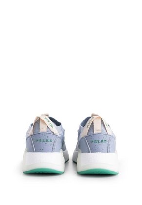 Tenis Fly Up Freedom De Textil Y Cuero Para Mujer Detalles Neón Tenis Fly Up Freedom De Textil Y Cuero Para Mujer Detalles Neón Azul Claro 38 Vélez