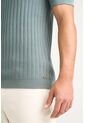 Polo Hori Tejida Para Hombre Base Texturizada Polo Hori Tejida Para Hombre Base Texturizada Agua Marina L Vélez de Vélez