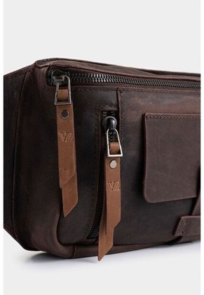 Riñonera Casual  Tacubade Cuero Vintage Cafe Riñonera Casual  Tacubade Cuero Vintage Cafe VÉLEZ