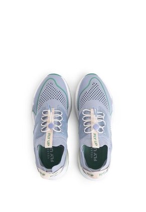 Tenis Fly Up Freedom De Textil Y Cuero Para Mujer Detalles Neón Tenis Fly Up Freedom De Textil Y Cuero Para Mujer Detalles Neón Azul Claro 38 Vélez