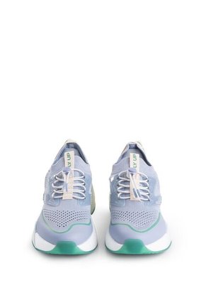 Tenis Fly Up Freedom De Textil Y Cuero Para Mujer Detalles Neón Tenis Fly Up Freedom De Textil Y Cuero Para Mujer Detalles Neón Azul Claro 38 Vélez