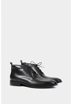 Botas Office De Cuero Para Hombre Cortes Básicos Negro Botas Office De Cuero Para Hombre Cortes Básicos Negro 40 VÉLEZ