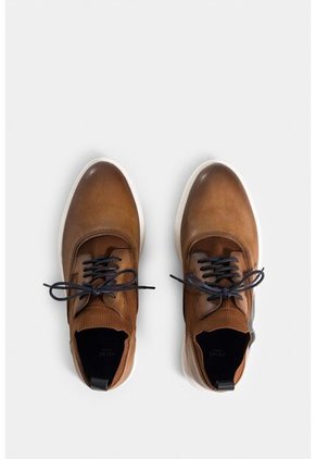 Zapatos Cordón Ibis 2 De Cuero Para Hombre Capellada Tejida Zapatos Cordón Ibis 2 De Cuero Para Hombre Capellada Tejida Miel 40 Vélez