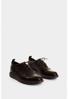 Zapatos De Cordón Elon De Cuero Para Hombre Office Zapatos De Cordón Elon De Cuero Para Hombre Office Cafe 45 VÉLEZ