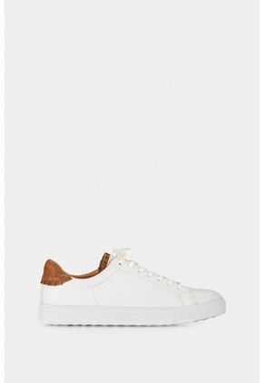 Tenis Casual De Cuero Combinados Tenis Casual De Cuero Combinados Blanco 38 VÉLEZ