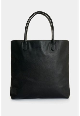 Tote Bag Flowers En Cuero Tote Bag Flowers En Cuero Negro VÉLEZ Vélez