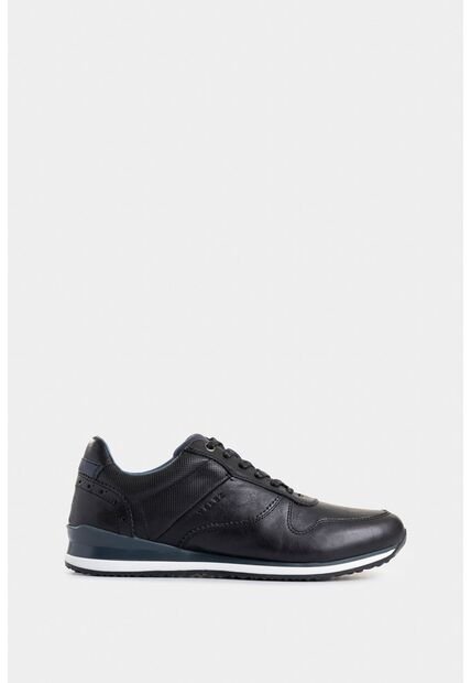 Tenis Casual Cooper De Cuero Vintage Negro Tenis Casual De Cuero Vintage Negro 44 VÉLEZ