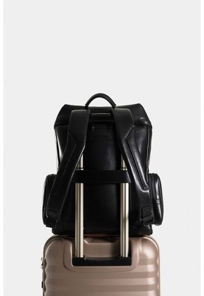 Morral Archaeology 2.0 De Cuero Para Hombre Bolsillos Laterales Morral Archaeology 2.0 De Cuero Para Hombre Bolsillos Laterales Negro Vélez