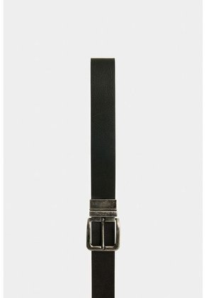 Cinturón Doble Faz De Cuero Para Hombre Efos Cinturón Doble Faz De Cuero Para Hombre Efos Verde 36 VÉLEZ