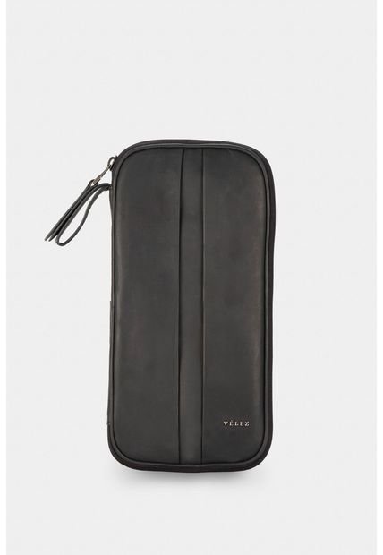Porta Pasaporte De Cuero Para Hombre Ibis Negro Porta Pasaporte De Cuero Para Hombre Ibis Negro Vélez