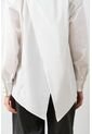 Camisa Manga Larga Oversized Para Mujer Astra Camisa Manga Larga Oversized Para Mujer Astra Crema M VÉLEZ de Vélez