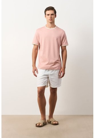Camiseta En Algodón Para Hombre Luma Camiseta En Algodón Para Hombre Luma Rosado XL VÉLEZ Vélez