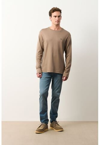 Camiseta Tejida Manga Larga Para Hombre Sabina Camiseta Tejida Manga Larga Para Hombre Sabina Tabaco XXL VÉLEZ Vélez