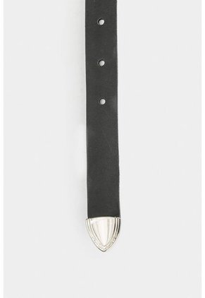 Cinturón Unifaz Hera De Cuero Para Mujer Puntera Metálica Cinturón Unifaz Hera De Cuero Para Mujer Puntera Metálica Negro L VÉLEZ