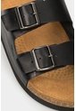 Sandalia Plana De Cuero Vintage Sandalia Plana De Cuero Vintage Negro 41 VÉLEZ de Vélez