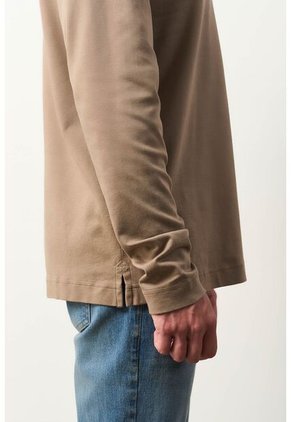 Camiseta Tejida Manga Larga Para Hombre Sabina Camiseta Tejida Manga Larga Para Hombre Sabina Tabaco M VÉLEZ