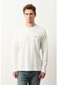 Camiseta Tejida Manga Larga Para Hombre Sabina Camiseta Tejida Manga Larga Para Hombre Sabina Blanco XL VÉLEZ de Vélez