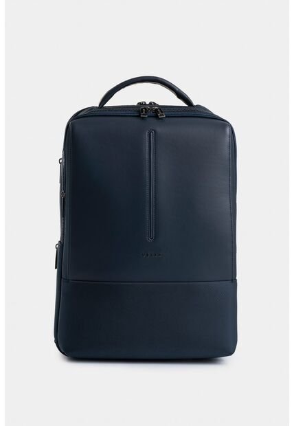 Tula Morral Oasis De Lona Para Hombre Detalle Acento De Color Tula Morral Oasis De Lona Para Hombre Detalle Acento De Color Azul Oscuro VÉLEZ