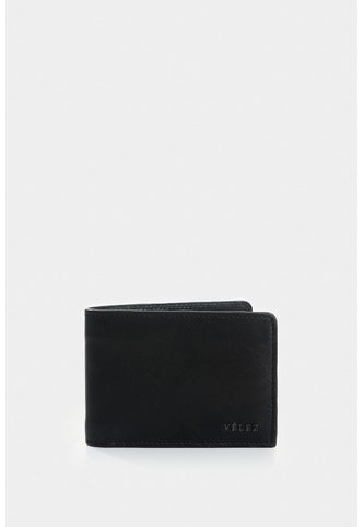 Billetera De Cuero Para Hombre Elia Billetera De Cuero Para Hombre Elia Negro VÉLEZ Vélez