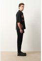 Polo Cropped En Algodón Para Hombre Primavera Polo Cropped En Algodón Para Hombre Primavera Negro XS VÉLEZ de Vélez
