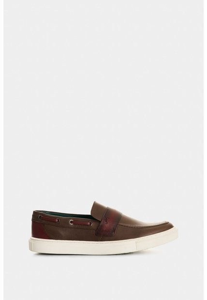 Mocasines Deportivos De Cuero Para Hombre Vintage Mocasines Deportivos De Cuero Para Hombre Vintage Cafe 38 VÉLEZ