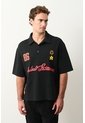 Polo Cropped En Algodón Para Hombre Primavera Polo Cropped En Algodón Para Hombre Primavera Negro XS VÉLEZ de Vélez