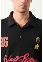 Polo Cropped En Algodón Para Hombre Primavera Polo Cropped En Algodón Para Hombre Primavera Negro XS VÉLEZ de Vélez