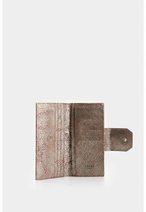 Billetera Porta Chequera De Cuero Folia Para Mujer Jade Billetera Porta Chequera De Cuero Folia Para Mujer Jade Plata VÉLEZ