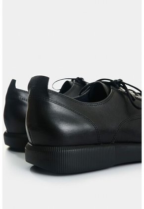 Zapatos De Cordón De Cuero Para Hombre Borneo 3 Zapatos De Cordón De Cuero Para Hombre Borneo 3 Negro 44 VÉLEZ