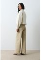 Chaqueta Cropped Holgada Para Mujer Tritón Chaqueta Cropped Holgada Para Mujer Tritón Crema L VÉLEZ de Vélez