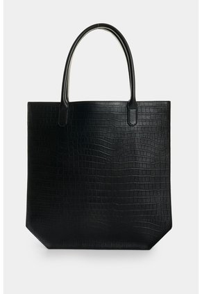 Shopping En Cuero Para Mujer Abi Shopping En Cuero Para Mujer Abi Negro VÉLEZ