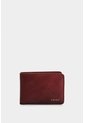 Billetera Oasis De Cuero Para Hombre Detalle Contraste Billetera Oasis De Cuero Para Hombre Detalle Contraste Rojo VÉLEZ de Vélez