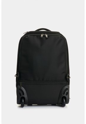 Morral Arezzo En Lona Para Hombre Detalle Cuero Morral Arezzo En Lona Para Hombre Detalle Cuero Negro VÉLEZ