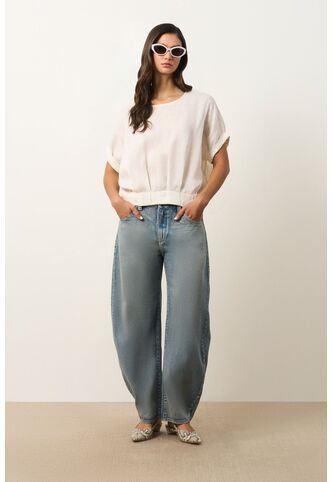 Camisa Manga Corta Para Mujer Sereno Camisa Manga Corta Para Mujer Sereno Crema S VÉLEZ Vélez