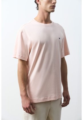 Camiseta Manga Corta Lerici Para Hombre Semi Fitted Camiseta Manga Corta Lerici Para Hombre Semi Fitted Rosado S VÉLEZ