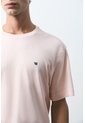 Camiseta Manga Corta Lerici Para Hombre Semi Fitted Camiseta Manga Corta Lerici Para Hombre Semi Fitted Rosado S VÉLEZ de Vélez