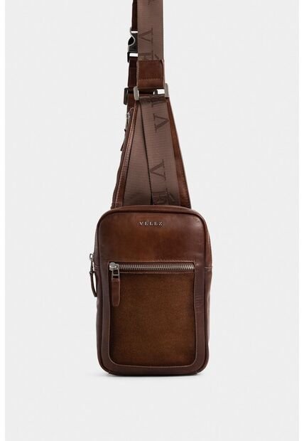 Manos Libres Mikeno 3 De Cuero Para Hombre Acabado Envejecido Manos Libres Mikeno 3 De Cuero Para Hombre Acabado Envejecido Miel VÉLEZ