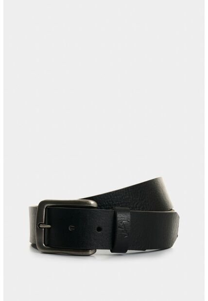 Cinturón Unifaz De Cuero Para Hombre Ocean Cinturón Unifaz De Cuero Para Hombre Ocean Negro 34 VÉLEZ