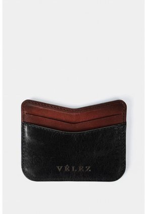 Porta Tarjetas De Cuero Para Hombre Combinada