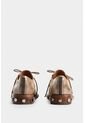 Zapato De Cordón Oxford De Cuero Folia Para Mujer Suela Taches Zapato De Cordón Oxford De Cuero Folia Para Mujer Suela Taches Plata 38 VÉLEZ de Vélez